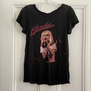 Lauren Moshi Blondie Graphic Tee Small